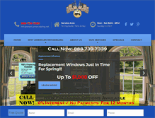 Tablet Screenshot of americanremodeling.net